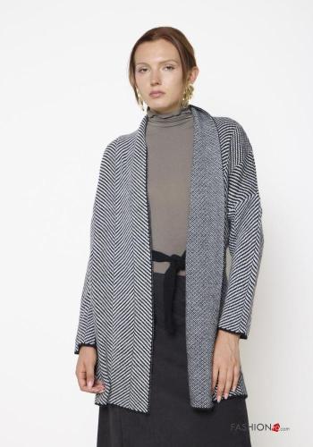 Cardigan in Misto Lana - ph 2