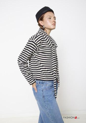 Striped Wool Mix Sweater - ph 3