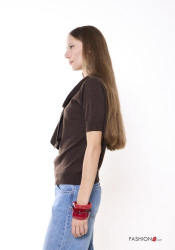 Maglione in Misto Lana maniche corte - ph 3