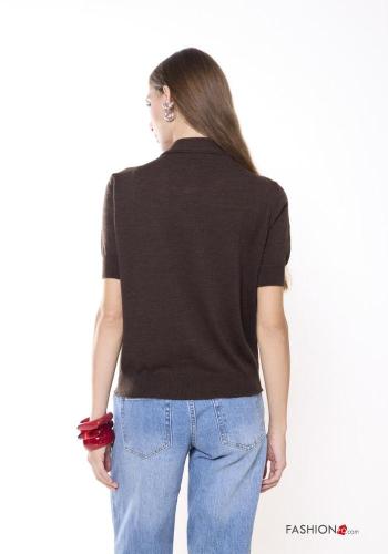 Maglione in Misto Lana maniche corte - ph 4
