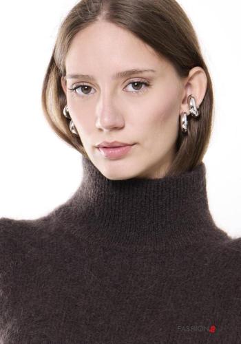 Maglione in Misto Lana senza maniche a collo alto - ph 2