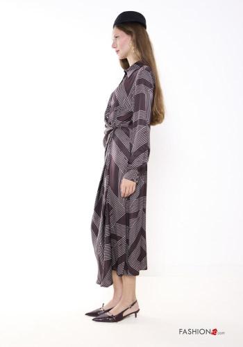Geometric pattern Shirt dress - ph 2