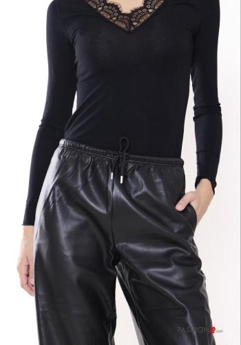 Trousers with drawstring with elastic - ph 2