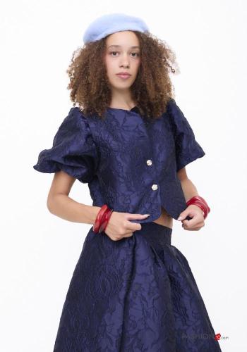 Chaqueta mangas de globo/ abullonada corto con botones con elástico - ph 3