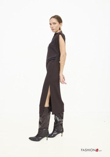 sleeveless Dress with split - ph 2
