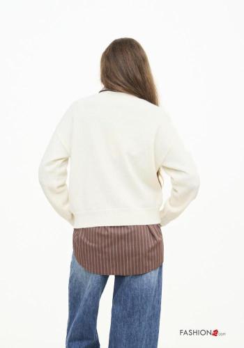 Embroidered crew neck Sweater - ph 3