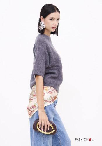 Maglione in Mohair maniche corte - ph 2