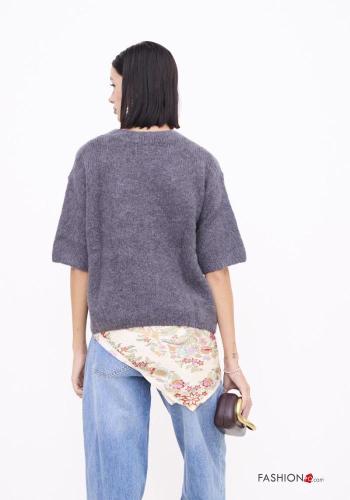 Maglione in Mohair maniche corte - ph 3