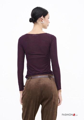 Camisola em Cashmere Blend às riscas - ph 3