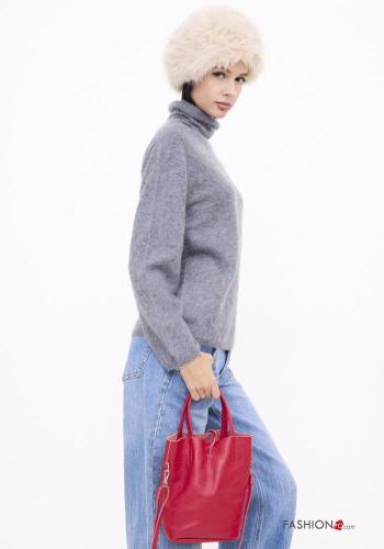 Cashmere Blend Sweater Rollneck - ph 2