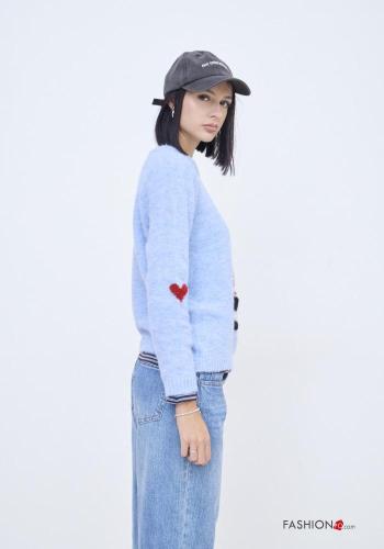 Jersey de Mohair Patrón bordado - ph 2