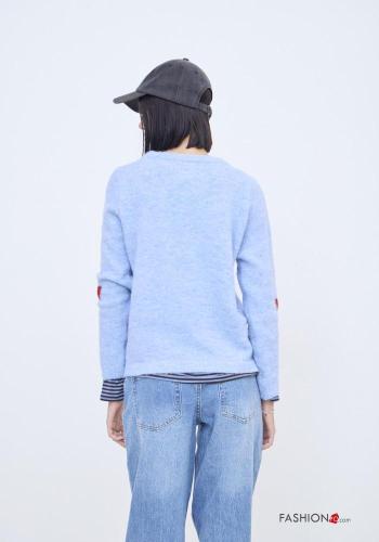 Jersey de Mohair Patrón bordado - ph 3