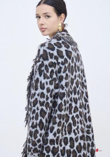 Gilet en Mohair longue Imprimé animalier - ph 2