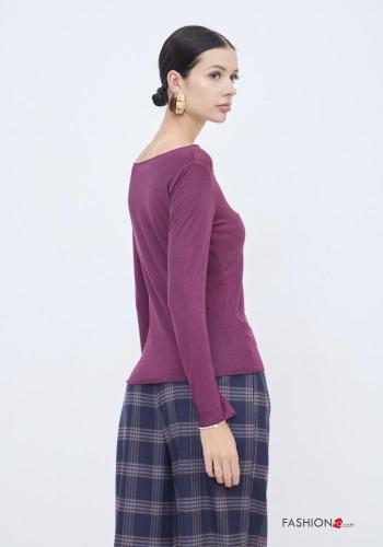 Cashmere Blend Long sleeved top - ph 3