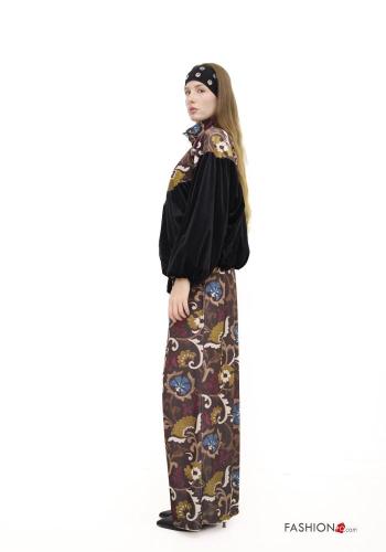 Pantalones Estampado de Paisley con elástico - ph 3