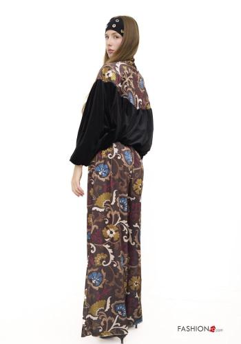 Pantalones Estampado de Paisley con elástico - ph 4