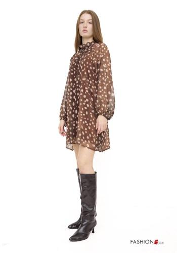 Vestido corto Estampado de lunares - ph 2