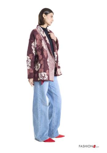 Cardigan in Misto Lana Fantasia floreale - ph 2