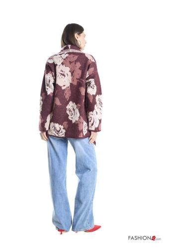 Cardigan in Misto Lana Fantasia floreale - ph 3
