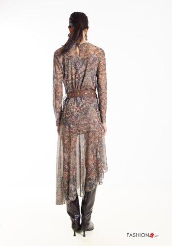 Floral asymmetrical Dress - ph 4