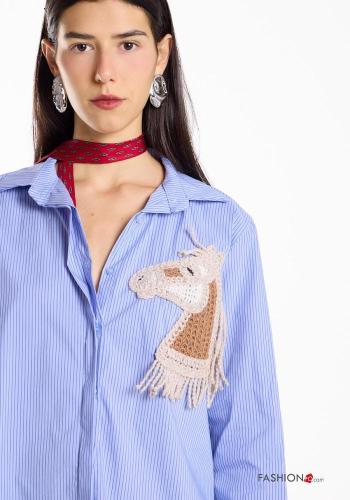 Animal motif Cotton Shirt - ph 2