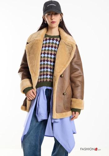 double-breasted reversible Coat - ph 2