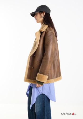 double-breasted reversible Coat - ph 3