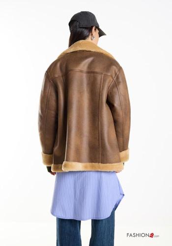 double-breasted reversible Coat - ph 4