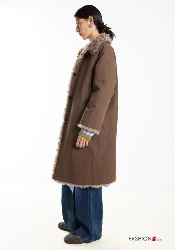 reversible long Cotton Coat - ph 3