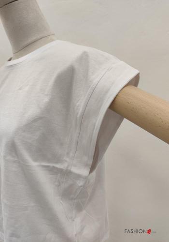 T-shirt in Cotone maniche corte girocollo - ph 2