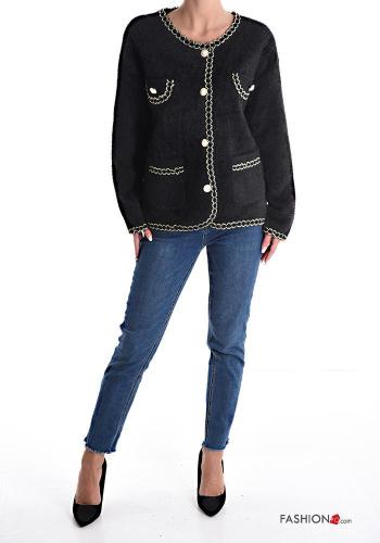 Jacke mit Knöpfen mit Taschen - ph 5