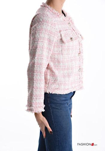 Giacca in Cotone tipo “Chanel” con bottoni - ph 4