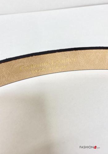 Animal motif Genuine Leather Belt - ph 2