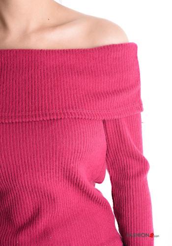 Gerippte lange ärmel Langarmshirt - ph 3