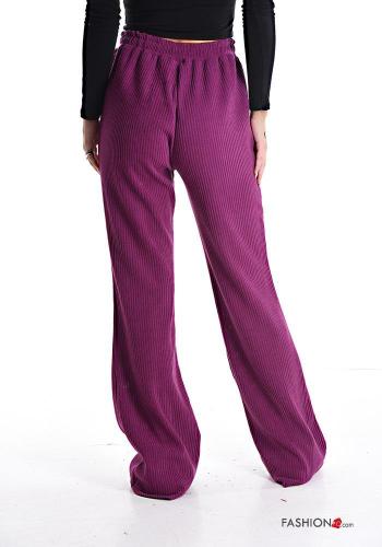 wide leg Hose mit gummizug - ph 4
