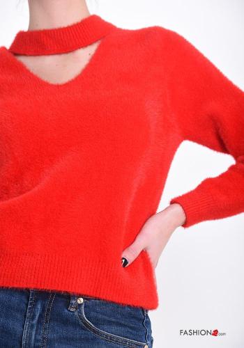 long sleeve Sweater with v-neck - ph 4
