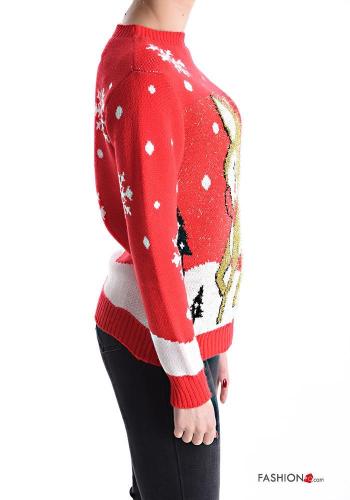 Jersey manga larga cuello redondo Navidad - ph 3