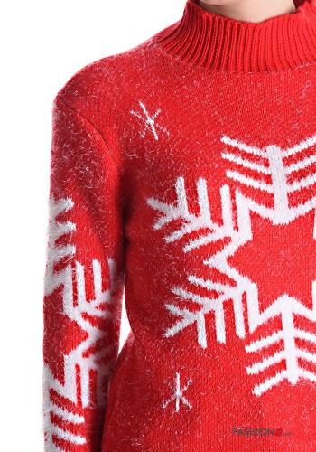 Jersey manga larga Navidad de cuello alto - ph 4