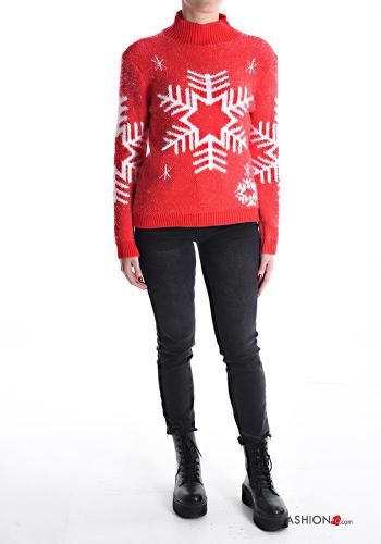 Jersey manga larga Navidad de cuello alto - ph 5