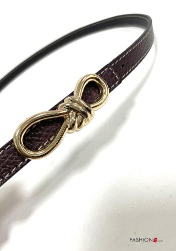 mit schnalle Gürtel aus Echtes Leder - ph 2