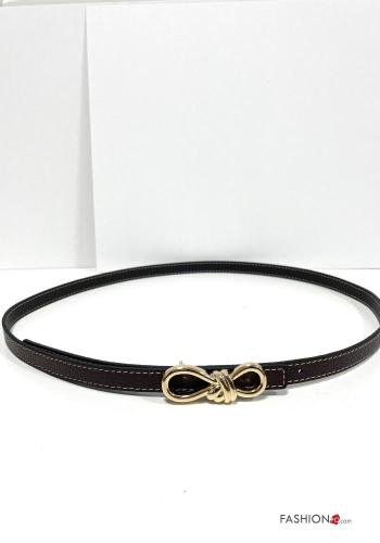 mit schnalle Gürtel aus Echtes Leder - ph 4