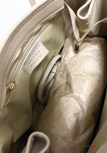 Tasche aus Echtes Leder mit Taschen mit Reißverschluss - ph 5