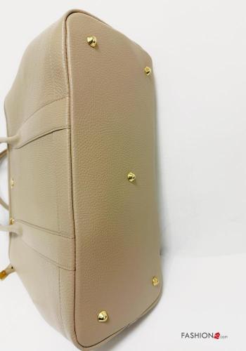 Tasche aus Echtes Leder mit Taschen mit Reißverschluss - ph 6