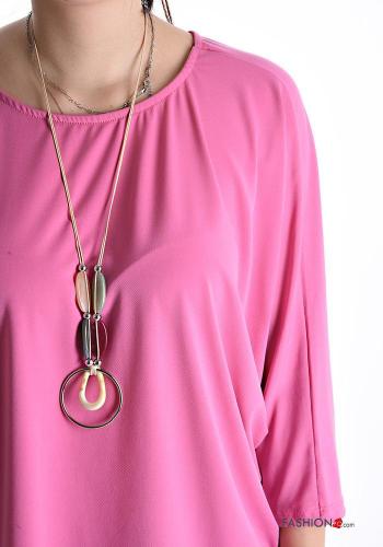 Top avec collier manches à trois-quarts - ph 4