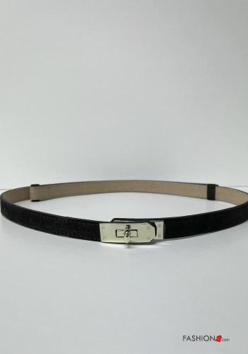 Suede with buckle Genuine Leather Belt - ph 2
