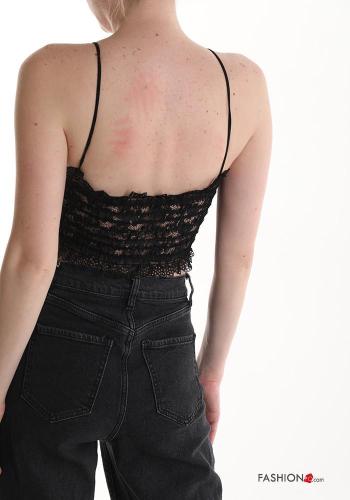 lace trim mini Top with cups - ph 2