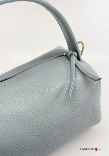 Sac en Cuir Véritable avec fermeture éclair avec bandoulière - ph 3