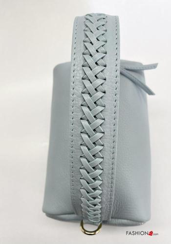 Sac en Cuir Véritable avec fermeture éclair avec bandoulière - ph 4