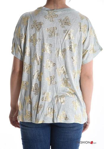 short sleeve crew neck T-shirt - ph 2