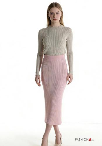 Jupe mi-longue avec élastique - ph 3